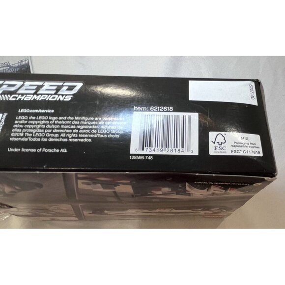LEGO SPEED CHAMPIONS 75887 Porsche 919 Hybrid Open Box / Assembled w Manual/Box - Picture 6 of 6